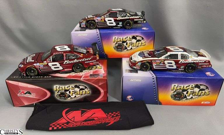 Dale Earnhardt Jr. #8 Budweiser 1:24 Scale Diecast Cars image