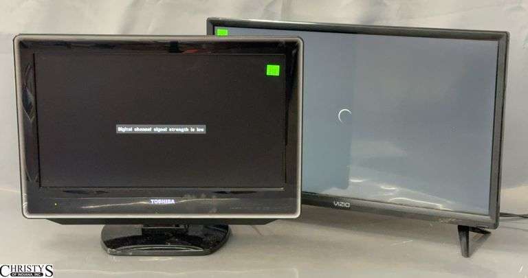 Vizio 24" and Toshiba 19" TV'S - No Remotes image
