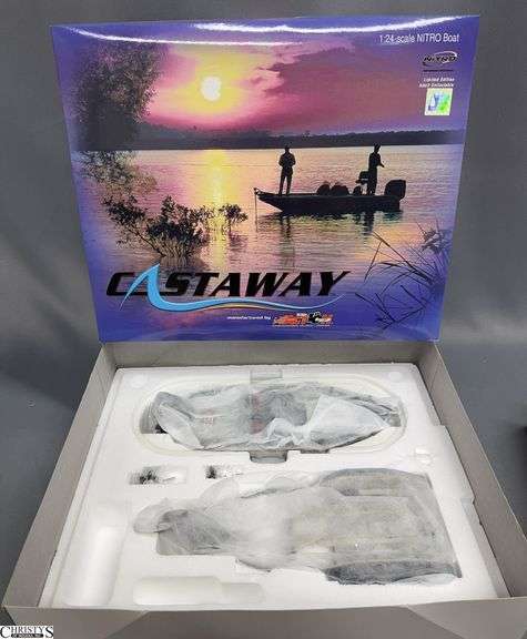 Dale Earnhardt Legacy Nitro Boat & Trailer 1:24 Scale Action Collectible image