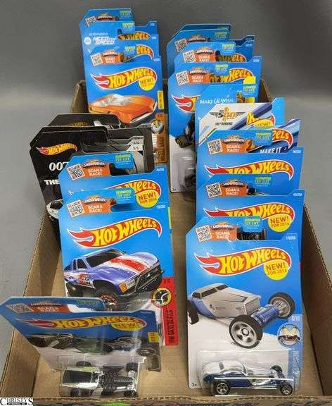 20 Hot Wheels Lot - Batman, 007, Z-Rod, and More image