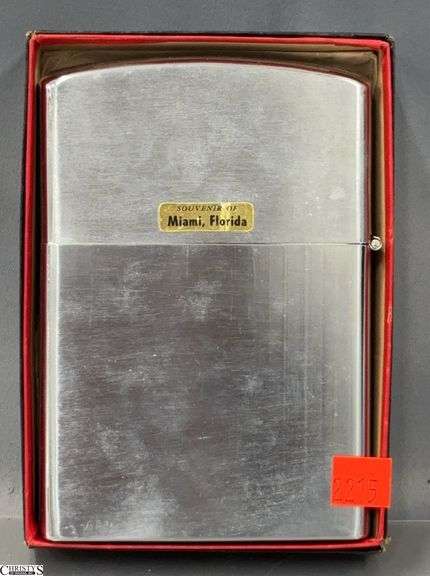 6.5" Souvenir Silver Tone Lighter image