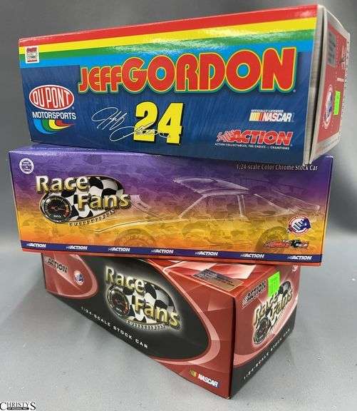 Jeff Gordon #24 Race Car Diecast Collection image