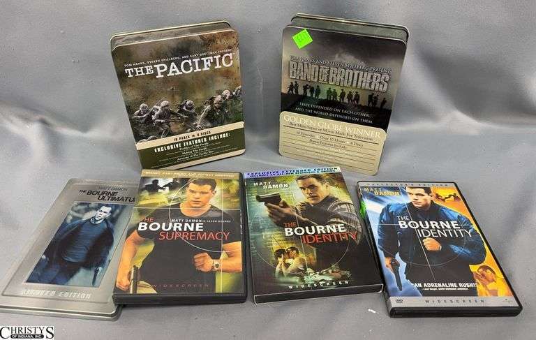 DVD Movie Lot: Bourne Identity, Supremacy, Ultimatum & War Series image