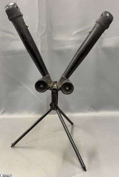 Nikko WWII Japanese Trench Binoculars - 20" T image