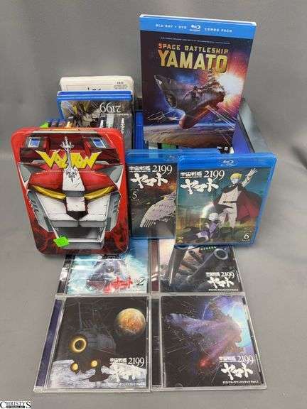 Star Blazer and Voltron Anime Space Battleship Yamato DVD's and Blu-rays image