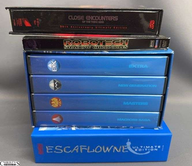 DVD Collection - Robotech, Escaflowne, Close Encounters image