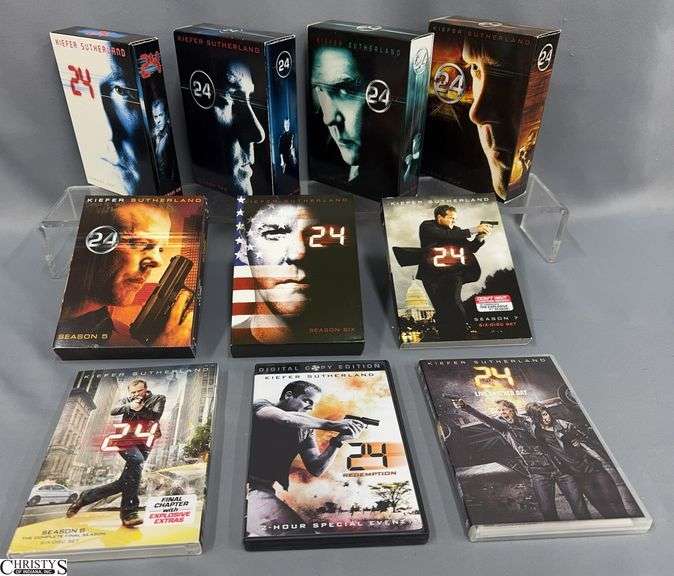 Collection of The Show 24 With Seasons 1-8 and Extra Discs image