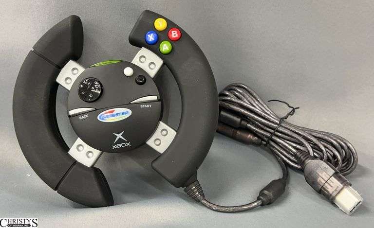 Gamestar Radica Original Xbox Steering Wheel Controller image