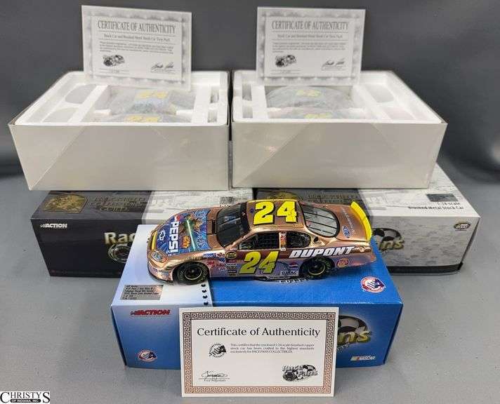 Jeff Gordon #24 1:24 Scale Diecast Cars Lot image