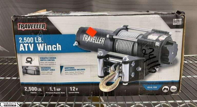 Traveller 2500 ATV Winch Defective Store Pulls image