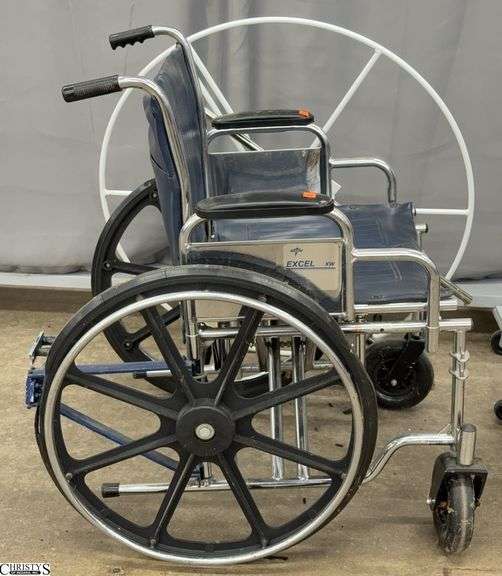 Excel Oversized Wheelchair and Wall Mounted Shoulder Wheel - 36" D of wheel image