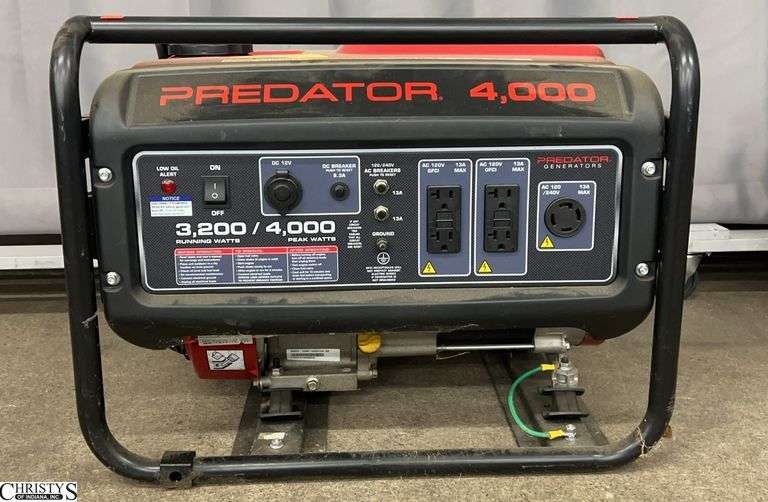 Predator 4000 Gas Generator - 24" x 18" x 18"