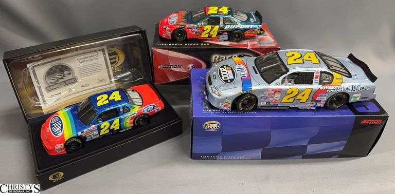 Jeff Gordon #24 DuPont Diecast Car Collection image