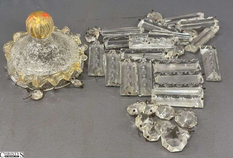 Crystal Prisms Pieces - 2.5" of largest image