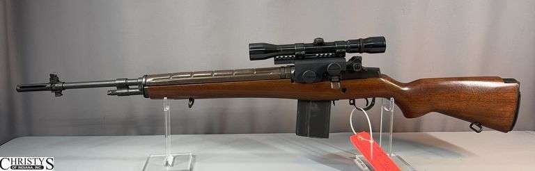 U.S. Springfield M1A Rifle cal. 7.62 SN: 062150 with Scope image