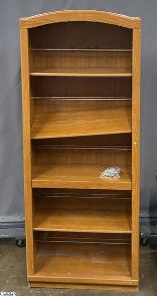 Pressboard Bookcase 30x12x74