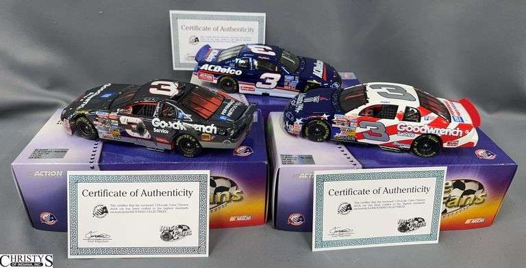 3 Dale Earnhardt #3 1/24 Scale Diecast Car Collection - Monte Carlo image