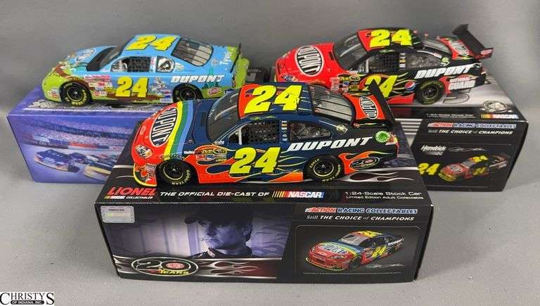 Jeff Gordon #24 Dupont NASCAR Diecast Car Collection image