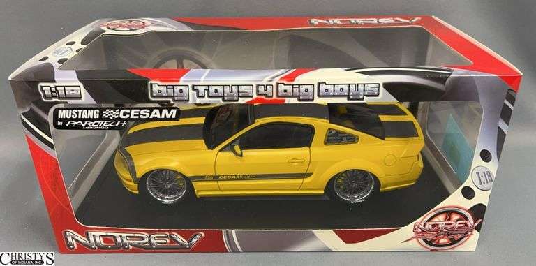 Norev Street Racer 1/18 Scale Diecast - Mustang Cesam by Parotech image