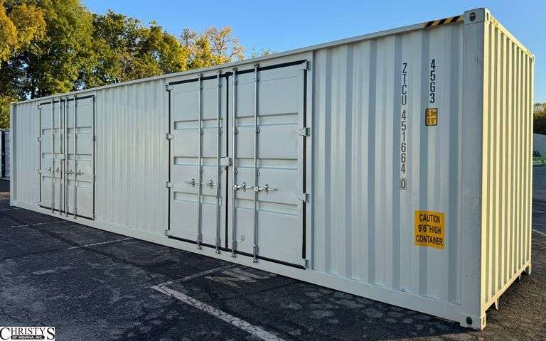 40’ Multi Door High Cube One Time Use Container image