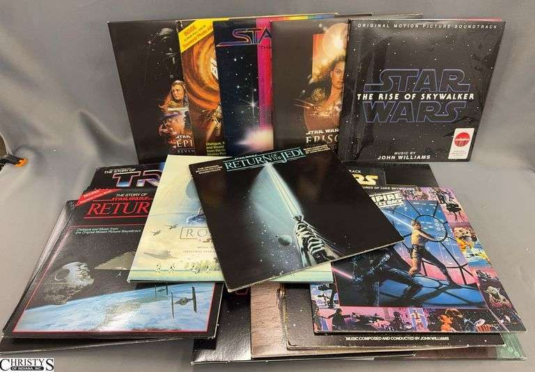 Star Wars & Sci-Fi Movie Soundtrack LP Record Collection image