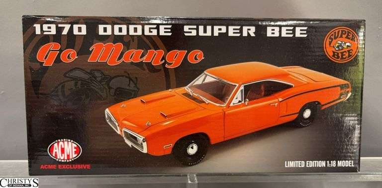 ACME Trading Co. 1970 Dodge Super Bee "Go Mango" 1:18 Scale image