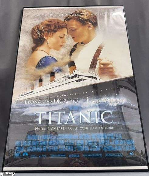 Framed Titanic Movie Poster 27x40" image