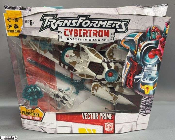 2004 Transformers Cybertron Vector Prime Voyager Class image