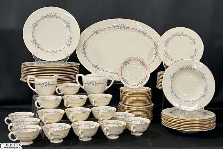 Lenox "Belvidere" China - Approx 70pcs - 10.5" D of dinner plate image