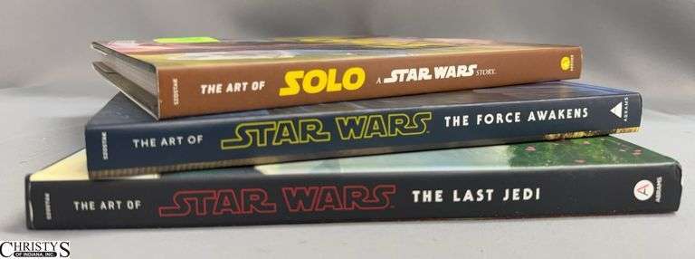 Star Wars Art Book Collection: Solo, The Force Awakens, The Last Jedi image