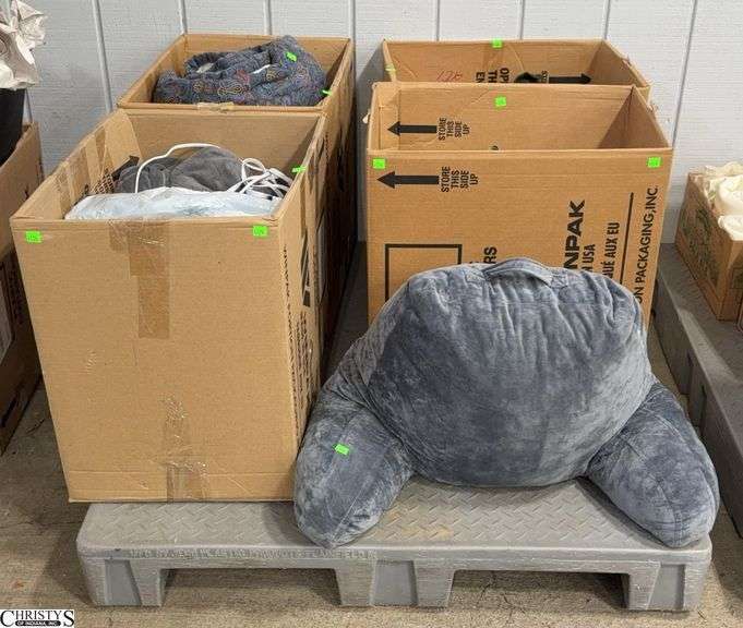 Towels, Blankets, Comforters, Back Pillow - SKID NOT INCLUDED image