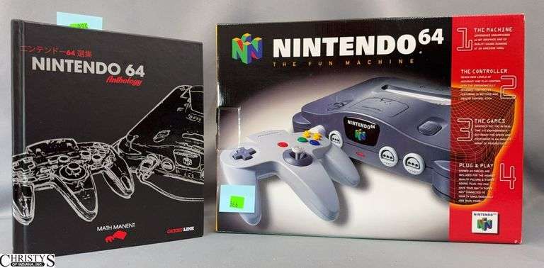 Nintendo 64 Console, Controller, Power Supply & Anthology Book image
