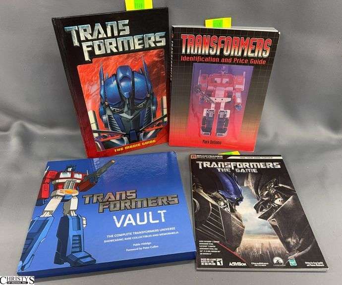 Transformers Identification Guide, The Game Booklet, The Movie Guide, Vault Collectible Set image