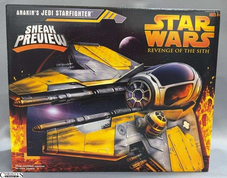 2005 Star Wars Revenge of the Sith Anakin's Jedi Starfighter Sneak Preview image