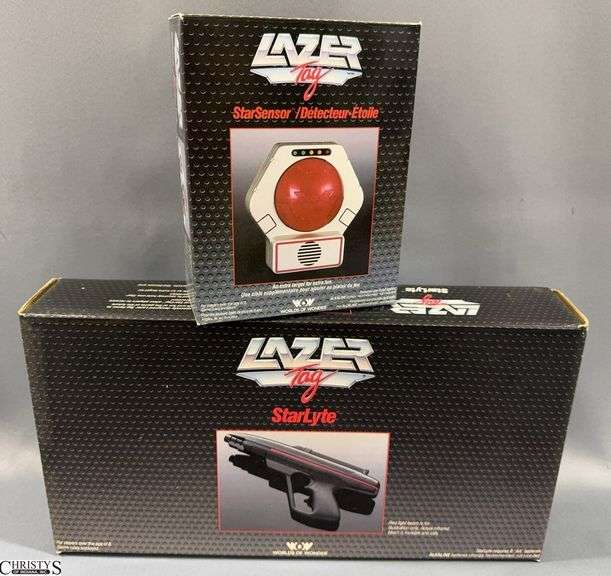 Worlds of Wonder Lazer Tag Starlyte & StarSensor Set (1986) image
