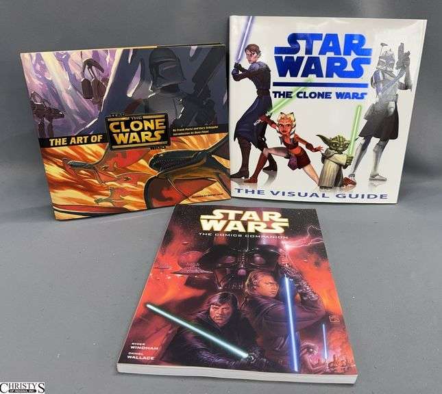 Star Wars Companion Books - Clone Wars, Visual Guide, Comics image