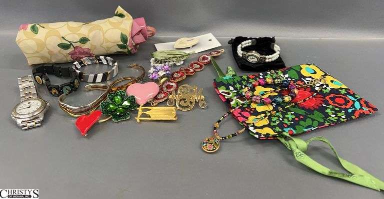 Ladies Costume Jewelry - Bracelets, Pins, Misc image