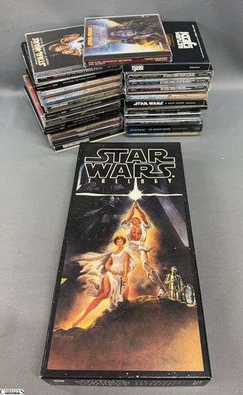 Star Wars Soundtrack Anthology CD Collection image