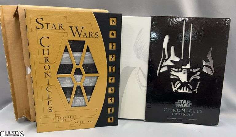 Star Wars Chronicles The Prequels Signed Book Set image