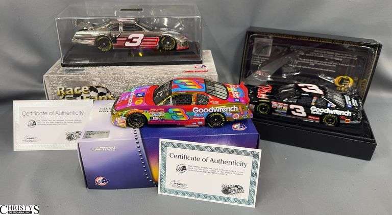 3 Dale Earnhardt #3 Diecast Car Collection image