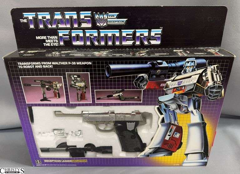 Transformers G1 Megatron Decepticon Leader 1984 Hasbro image