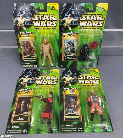 Star Wars Power of the Jedi Action Figures - Collection 2 - Lot of 4 image