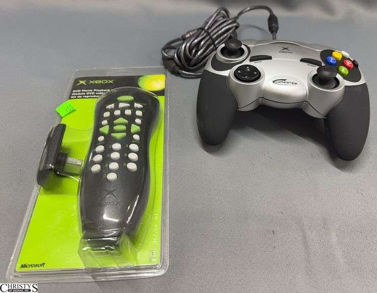 Original Microsoft Xbox DVD Playback Kit and Gamestop Controller image