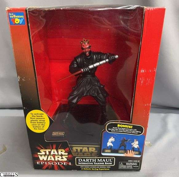 Star Wars Episode I Darth Maul Interactive Talking Bank image