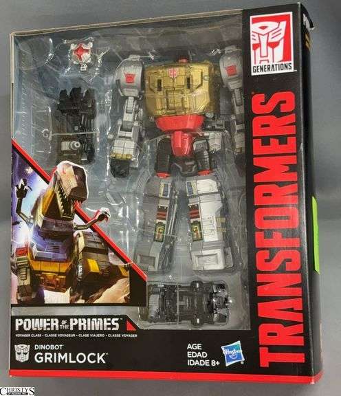 2017 Transformers Power of the Primes Dinobot Grimlock Voyager Class Action Figure image