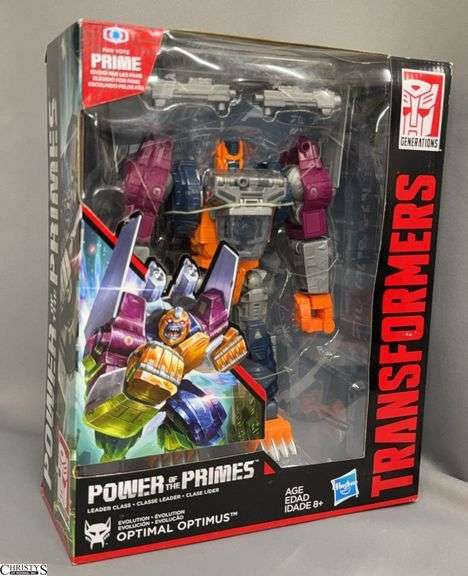 Transformers Generations Power of the Primes Optimal Optimus Action Figure image