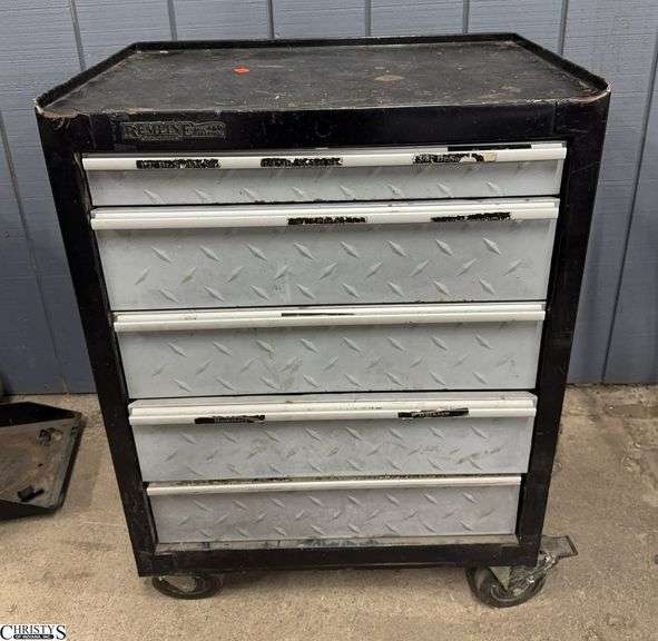 Used Remline Tool Box and Contents 27x19x38" image