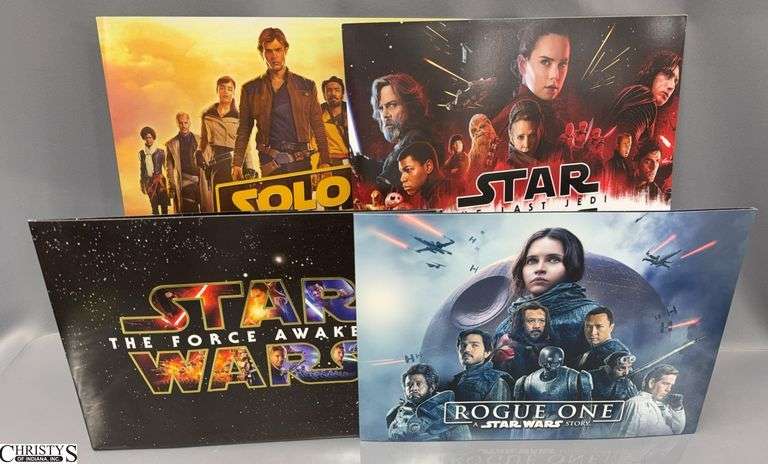 Star Wars Movies Official Disney Store Lithograph Sets image