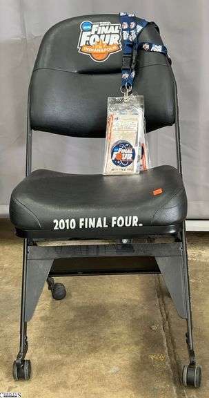 2010 NCAA Final Four Indianapolis Folding Chair - 36" x 18" seat image