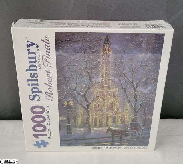 Spilsbury Robert Finale Chicago Water Tower 1000 Piece Puzzle